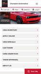 Mobile Screenshot of championautomotivemobile.com